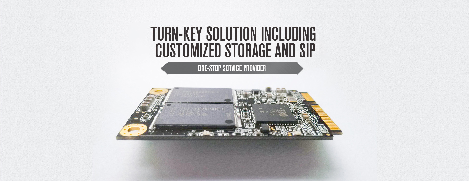Customized storage and system-in-package services - MK Founder